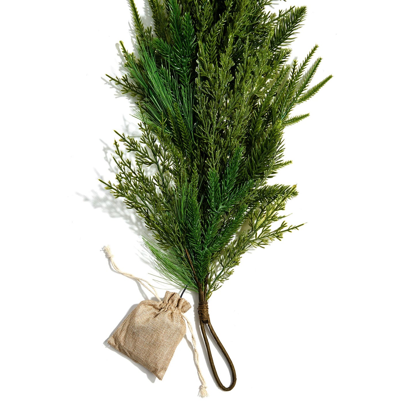 Decor Hut| Lush Evergreen Garland with 100 LEDs