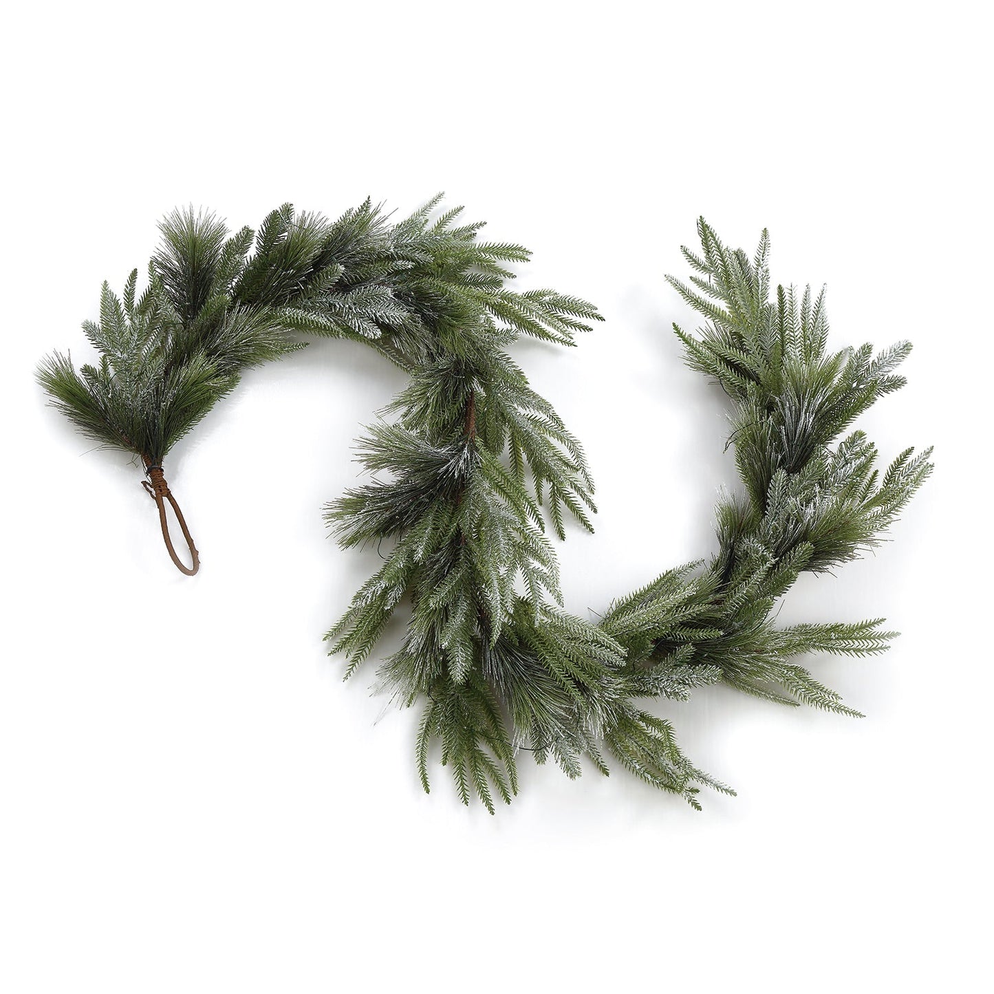 Decor Hut| Cypress Winter Garland with 100 LEDs
