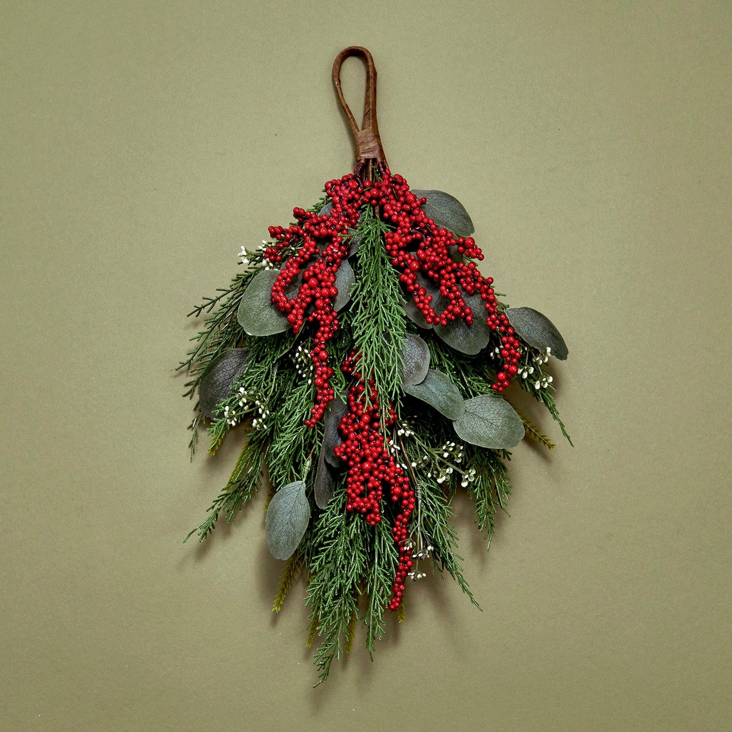 Decor Hut| Winterberry and Greenery Swag